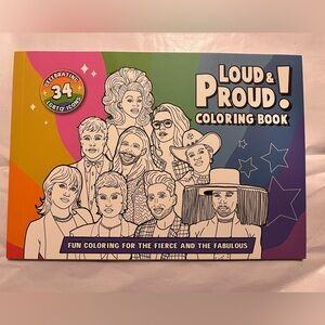 LGBTQ Loud & Proud! Coloring Book